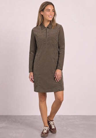 STREET ONE Kleid in Braun: Vorderseite