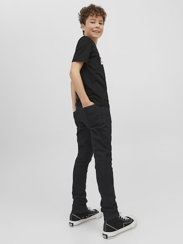 Jack & Jones Junior Skinny Jeans 'Liam' in Schwarz