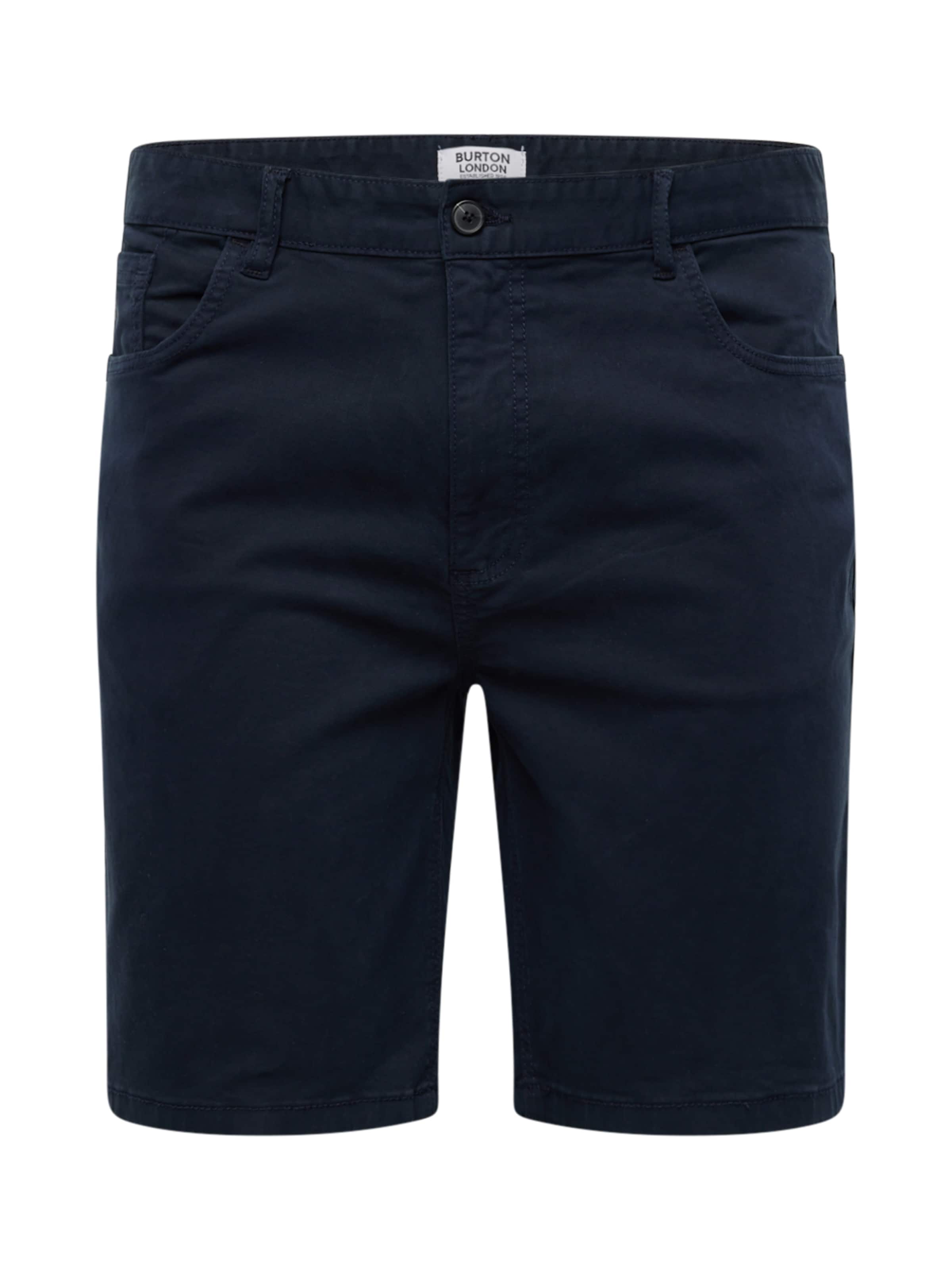 Regular Pantaloni de la BURTON MENSWEAR LONDON pe albastru: față