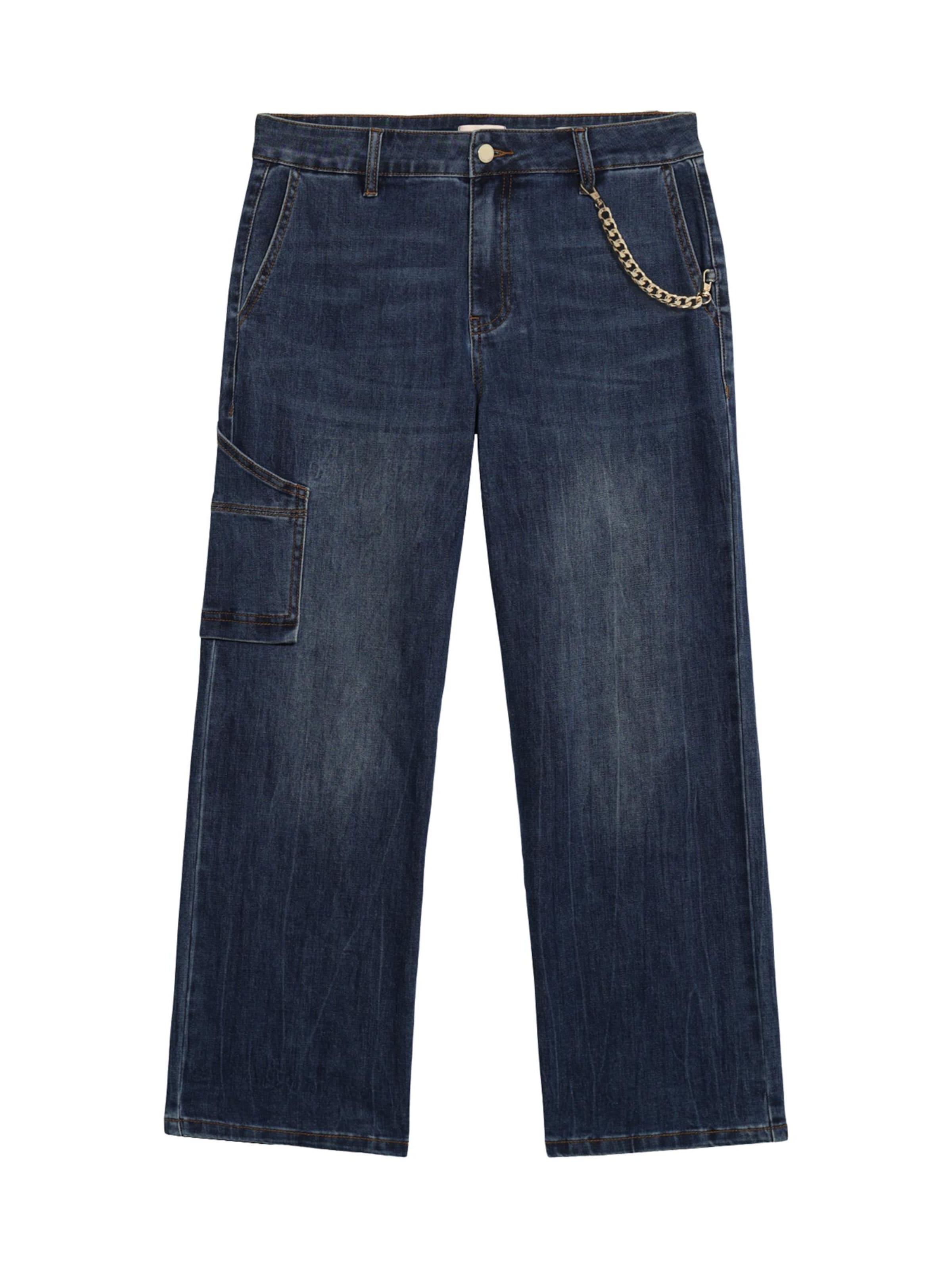 Regular Jean oltre en bleu : devant