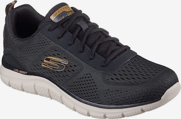 Sneaker bassa 'Track - Leshur' di SKECHERS in nero: frontale