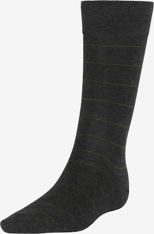 Boggi Milano Socks in Grey: front