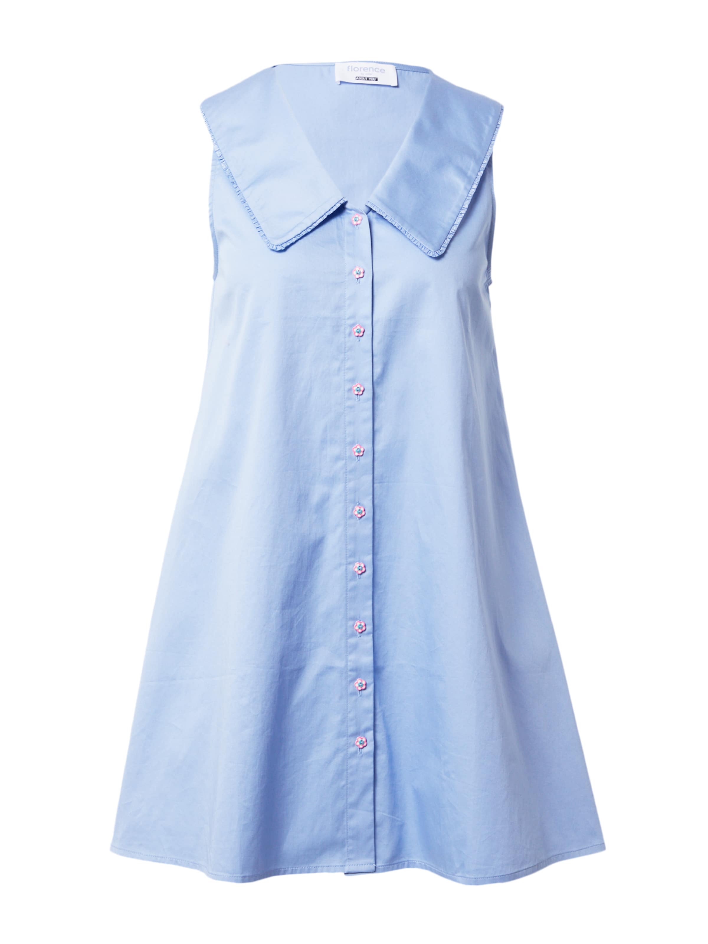 florence by mills exclusive for ABOUT YOU Μπλουζοφόρεμα 'Farmers Market' σε μπλε: μπροστά