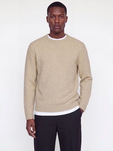 Pullover 'JPRBLASimon' di JACK & JONES in beige: frontale