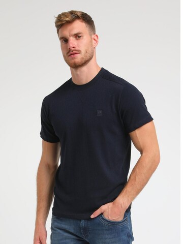 Gabbiano Shirt in Blue: front