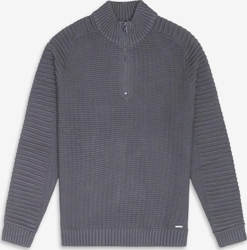 883Police Pullover 'Collupton' in Grau: Vorderseite