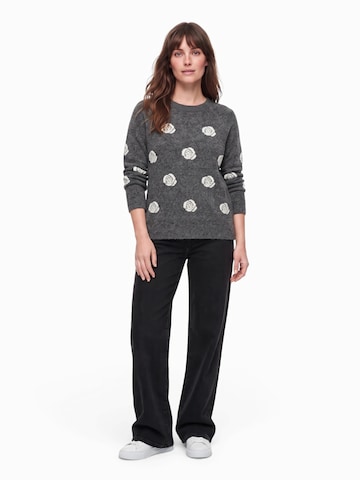 VERO MODA Sveter 'VMDOFFY' - Sivá