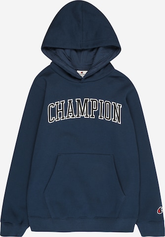 Champion Authentic Athletic Apparel Mikina – modrá: přední strana