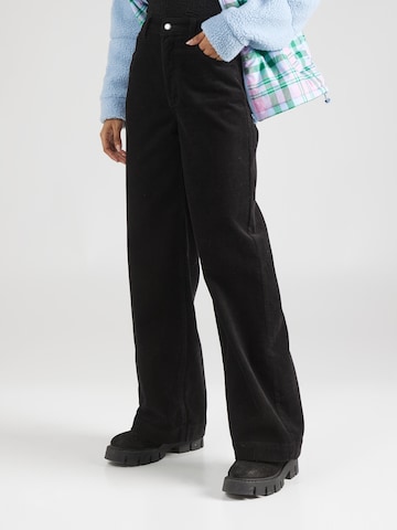 Wide leg Pantaloni 'Poinsettia' di florence by mills exclusive for ABOUT YOU in nero: frontale