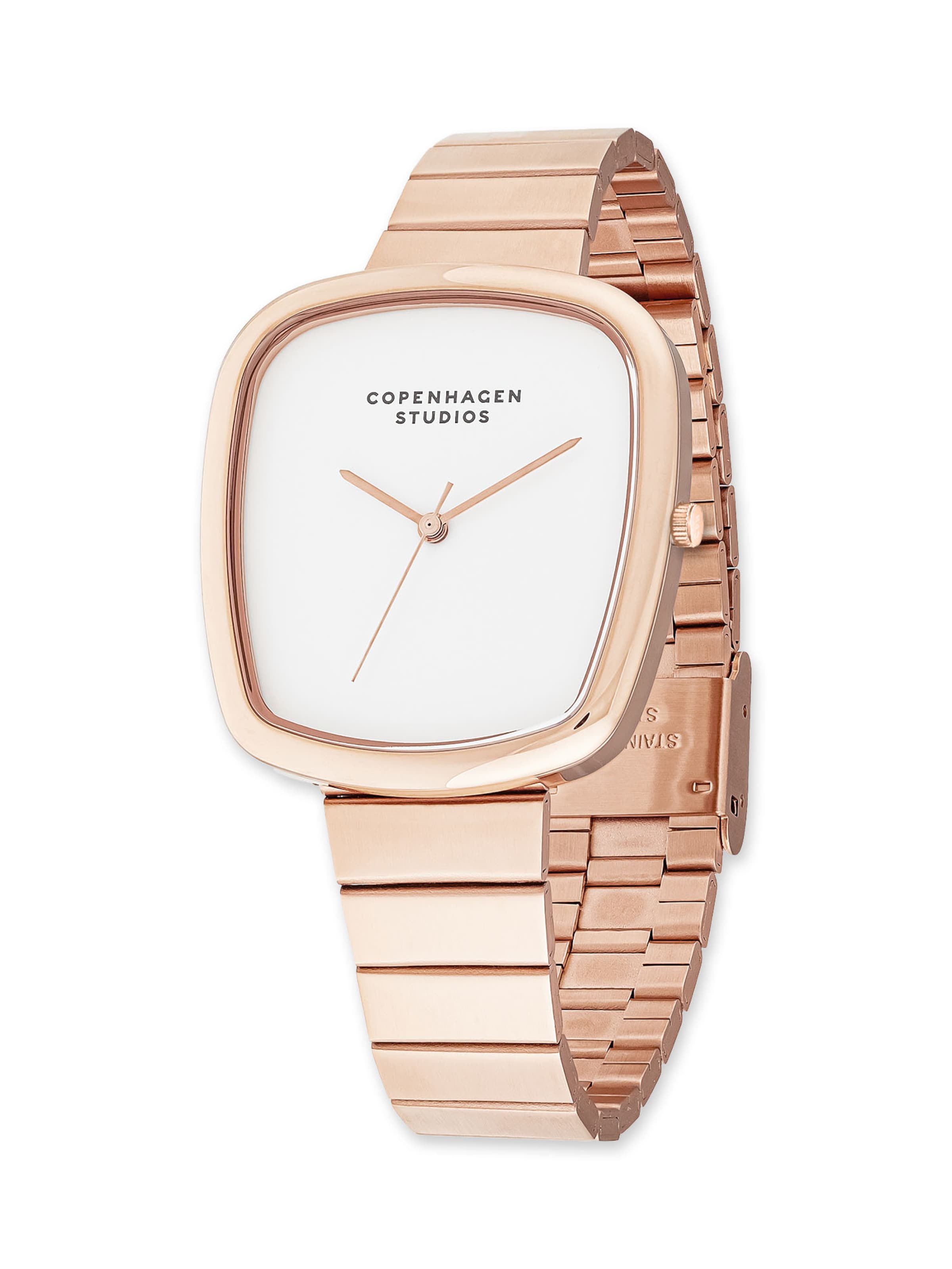 Montre à affichage analogique Copenhagen Studios en or