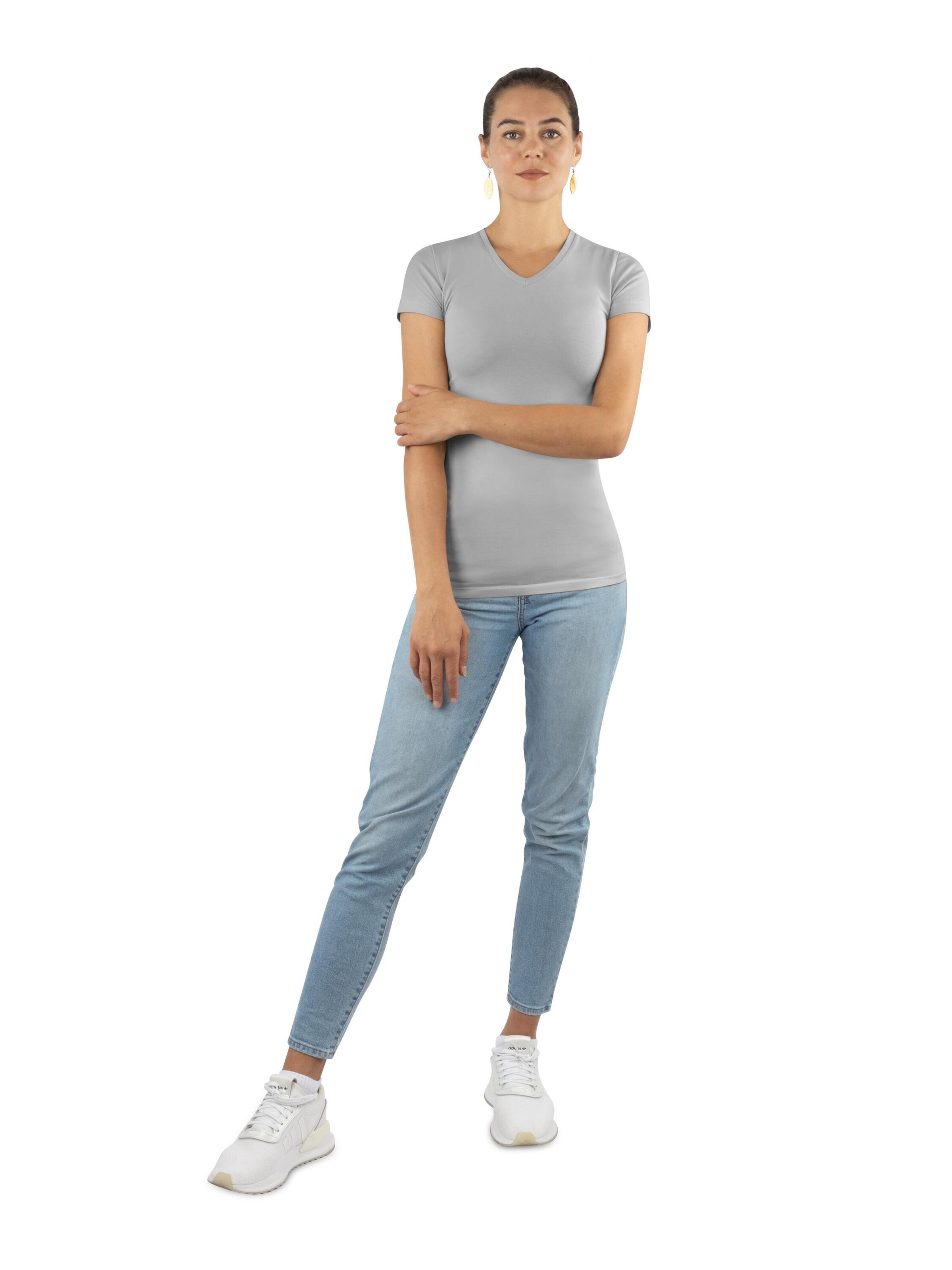 normani Shirt 'Siena' in Grau