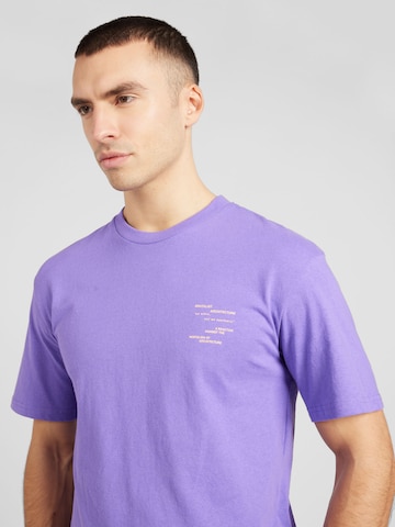 T-Shirt 'CHAIN' JACK & JONES en violet