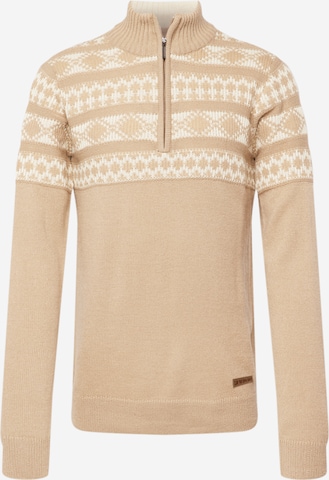 BLEND Pullover i beige: forside