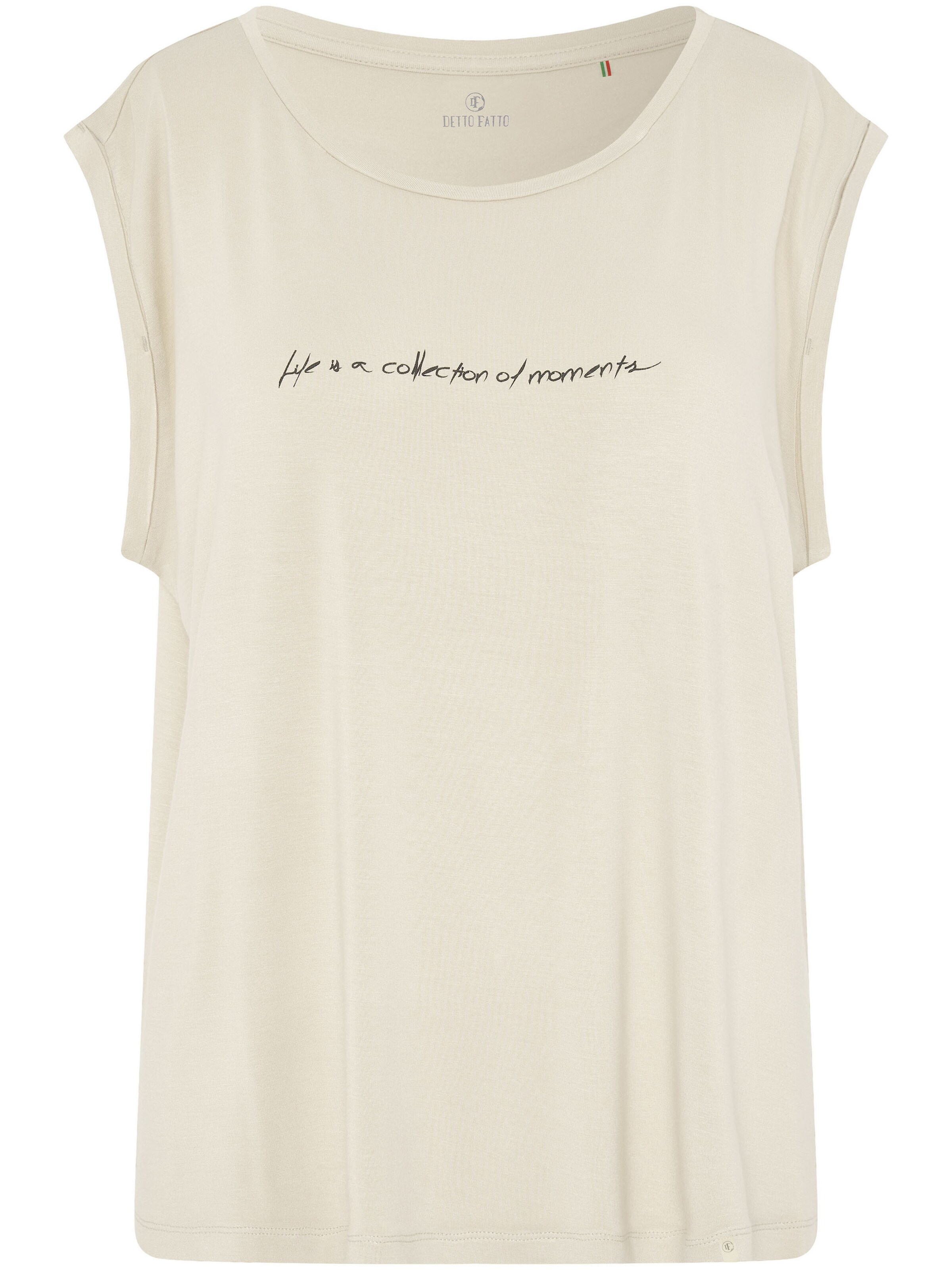 Detto Fatto Top in Beige: front
