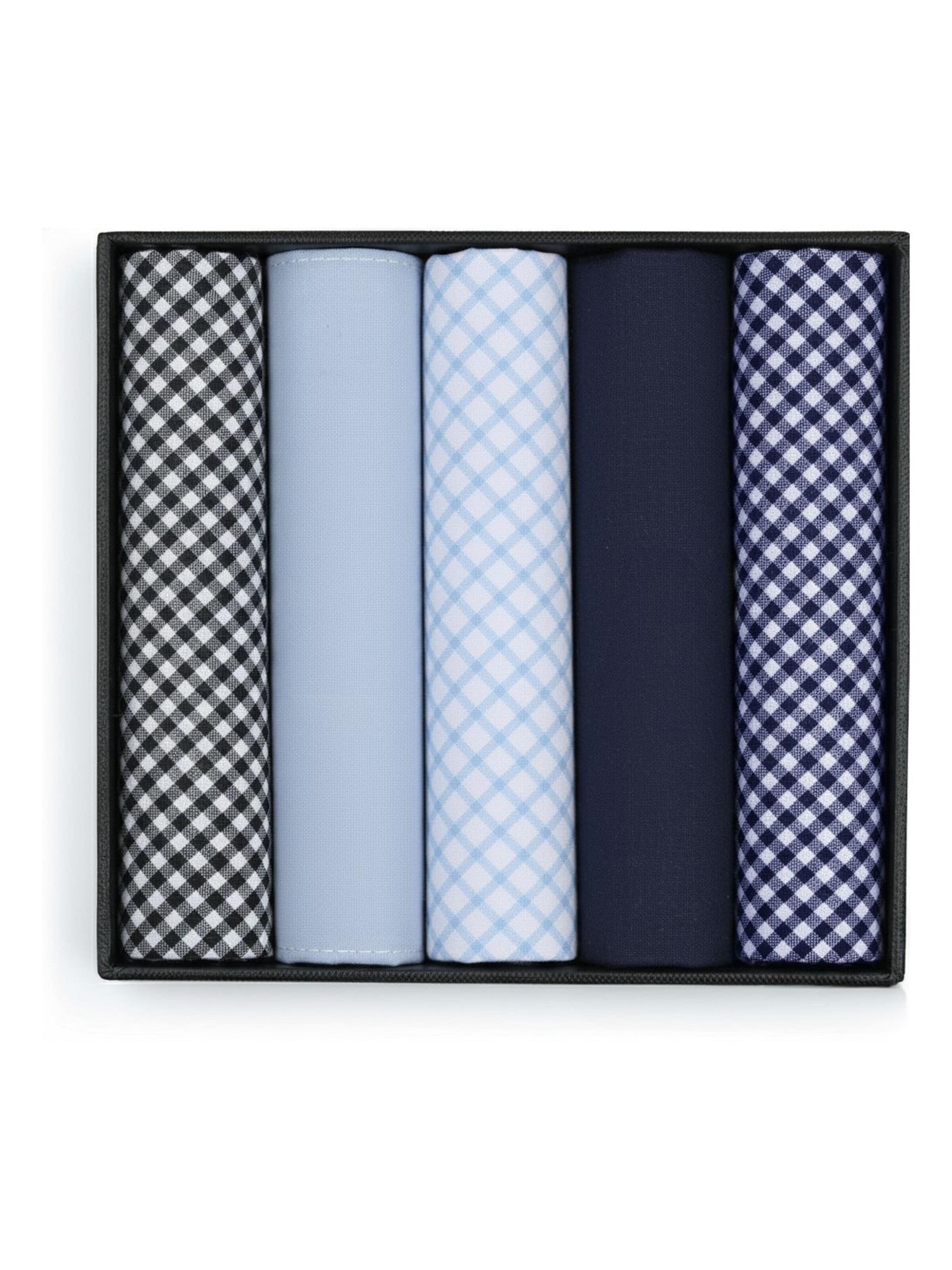 Suitable Pochet 'Hanky' in One Size in de kleur Blauw, Productweergave