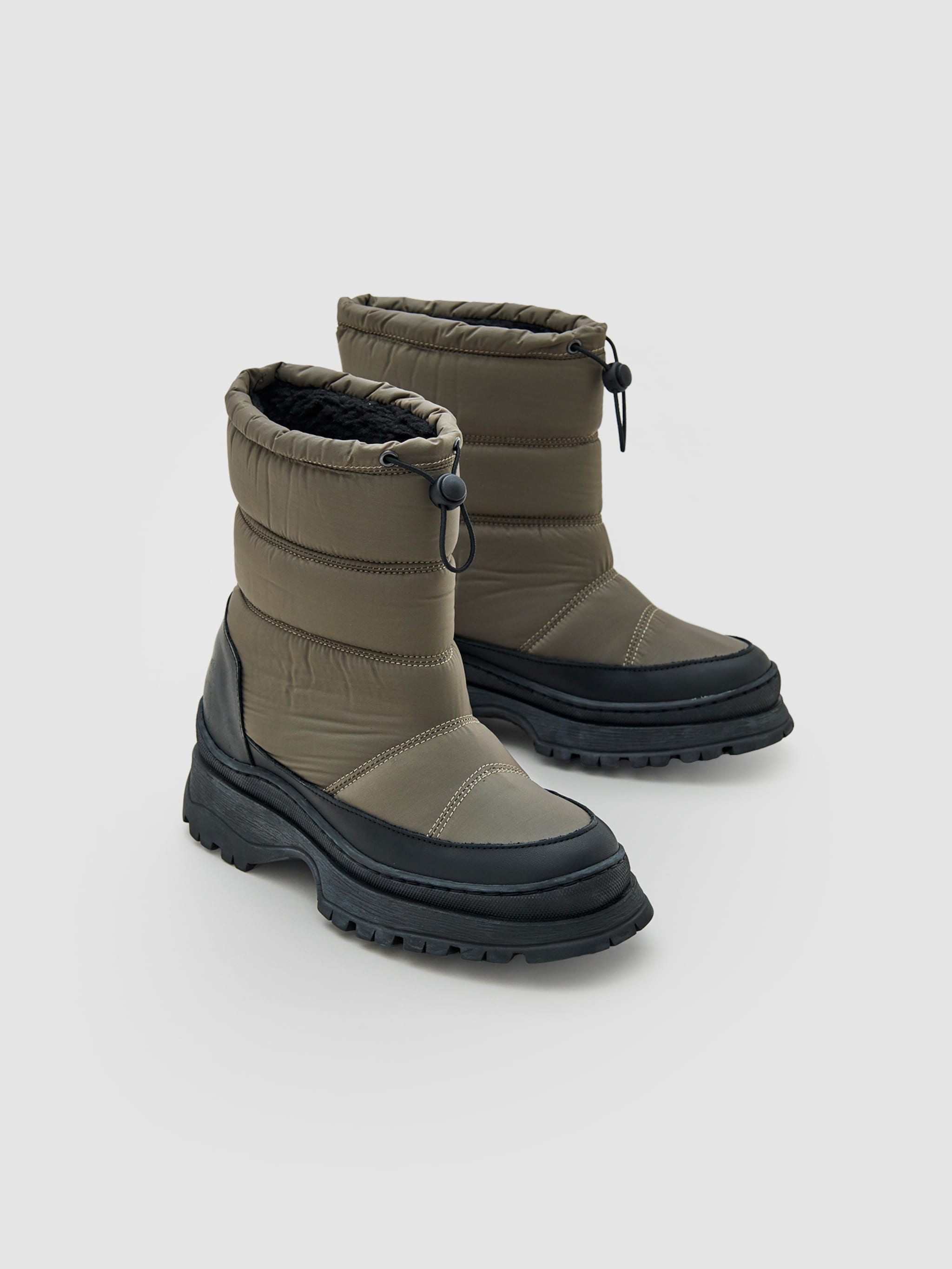 EDITED Producten Snowboots 'Tamia' Taupe