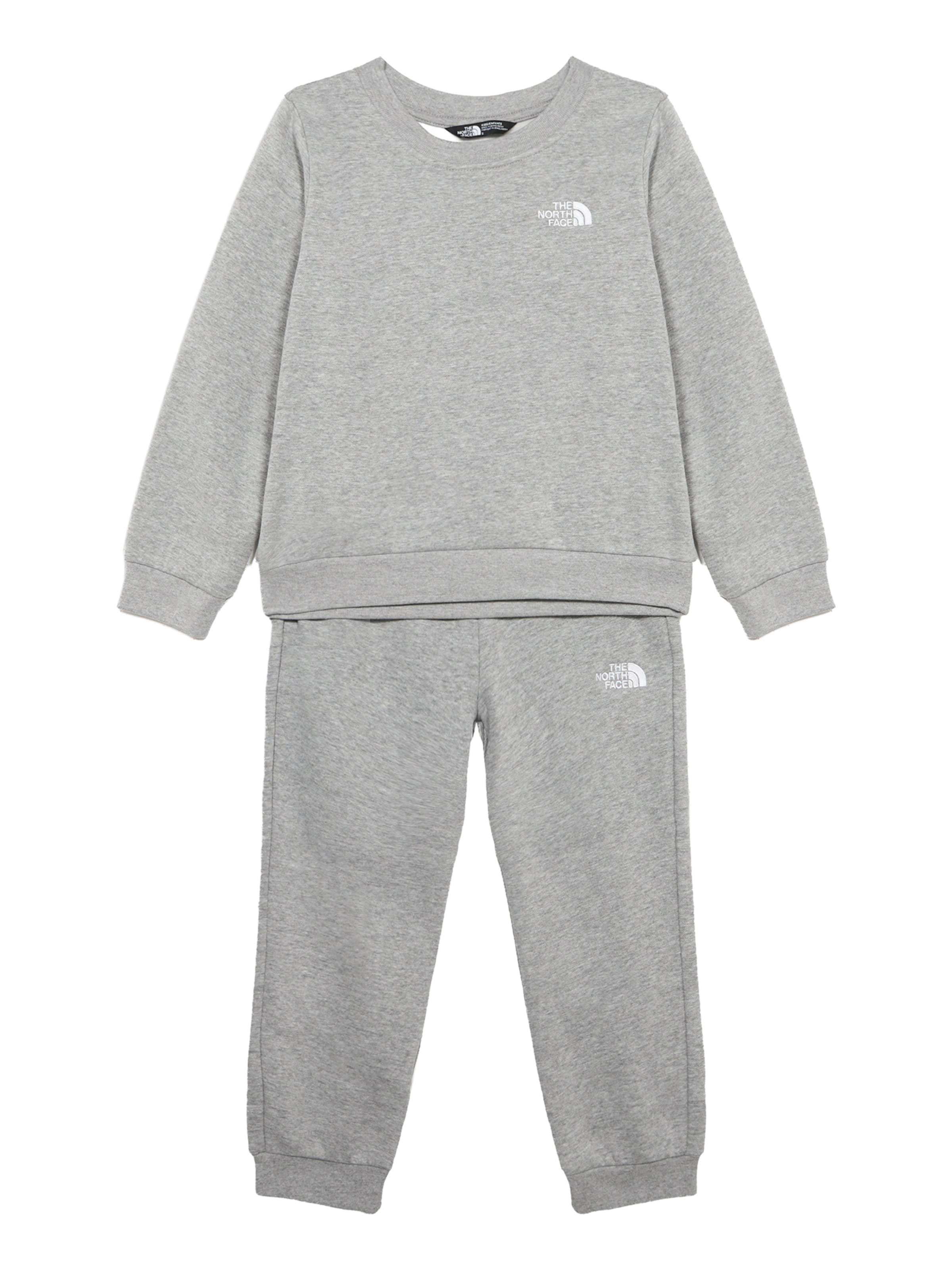 THE NORTH FACE - Fato de treino 'Evolution Simple Done' em cinzento: frente