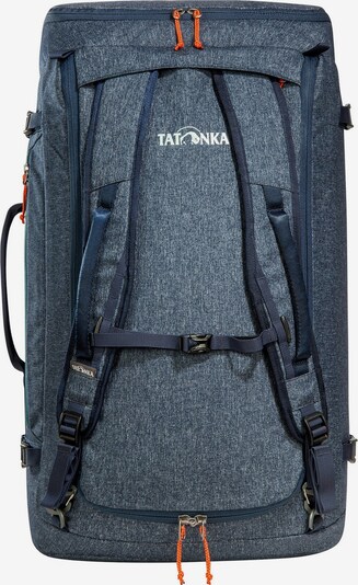 TATONKA Reisetasche 'Duffle Bag 65' in blau / taubenblau / orange, Produktansicht