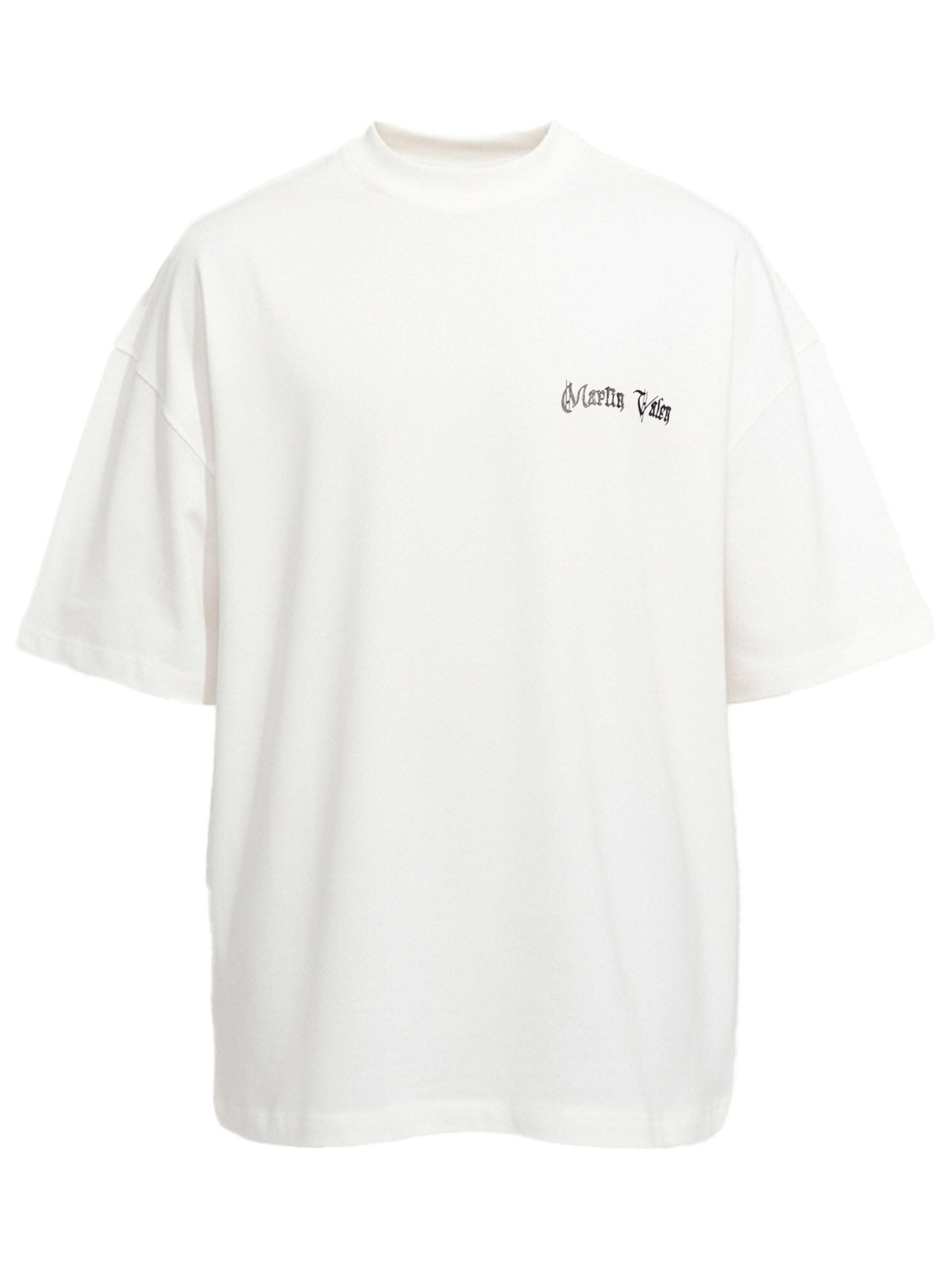 MARTIN VALEN Shirt in Wit: voorkant