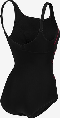 ARENA - Soutien Bustier Fato de banho modelador 'BODYLIFT JEWEL LOW C CUP' em preto