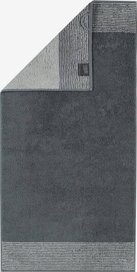 Cawö Handtuch in 50x100cm in graphit / hellgrau, Produktansicht