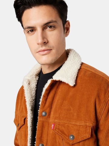 LEVI'S ® Regular fit Tussenjas 'Vintage Fit Sherpa Jacket' in Bruin