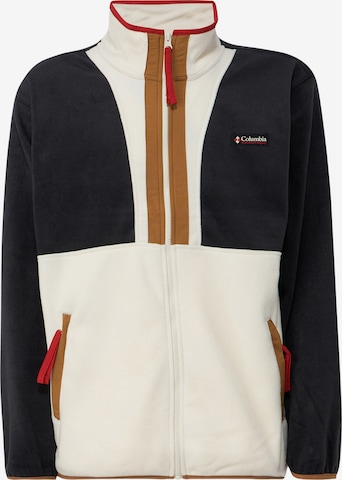 COLUMBIA Функциональная флисовая куртка 'Backbowl II' в Черный: спереди