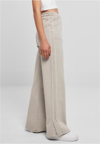 Urban Classics Wide leg Broek in Grijs