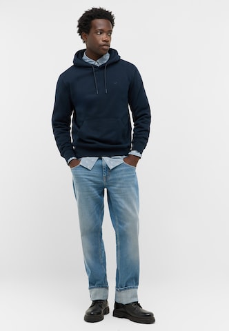 MUSTANG Comfort Fit Hemd 'Style Elmore' in Blau