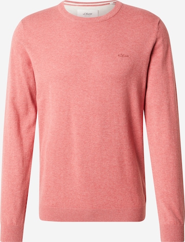 s.Oliver Pullover in Orange: Vorderseite