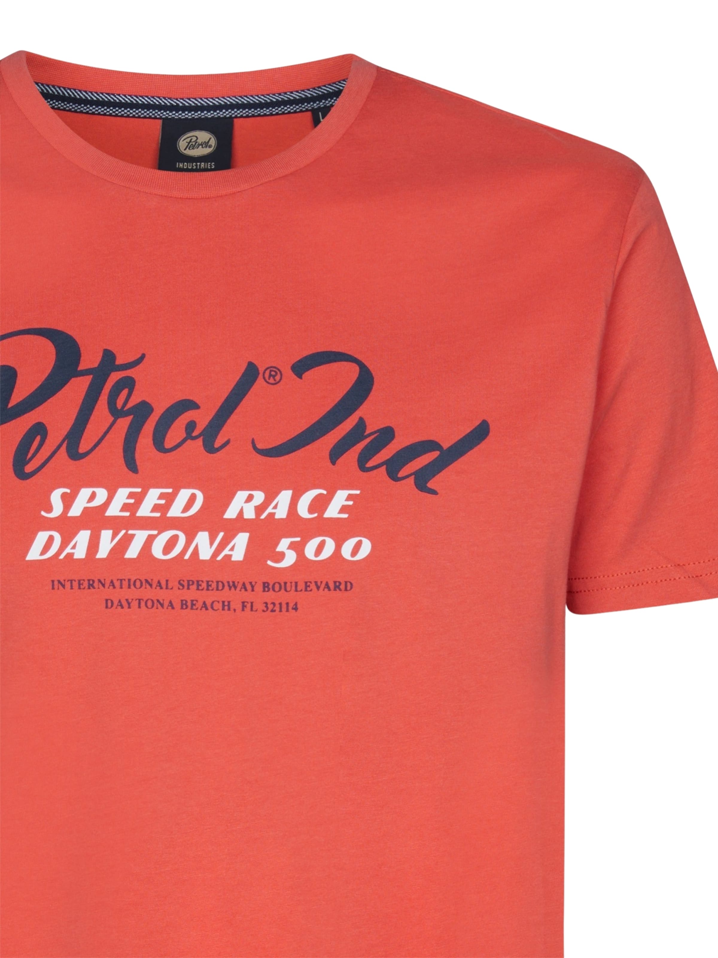 T-Shirt Petrol Industries en rouge