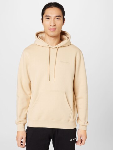 Champion Authentic Athletic Apparel Sweatshirt in Beige: predná strana