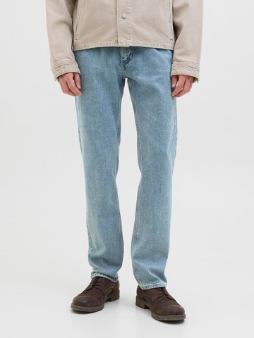 Regular Jean 'JJIClark JJEvan' JACK & JONES en bleu : devant
