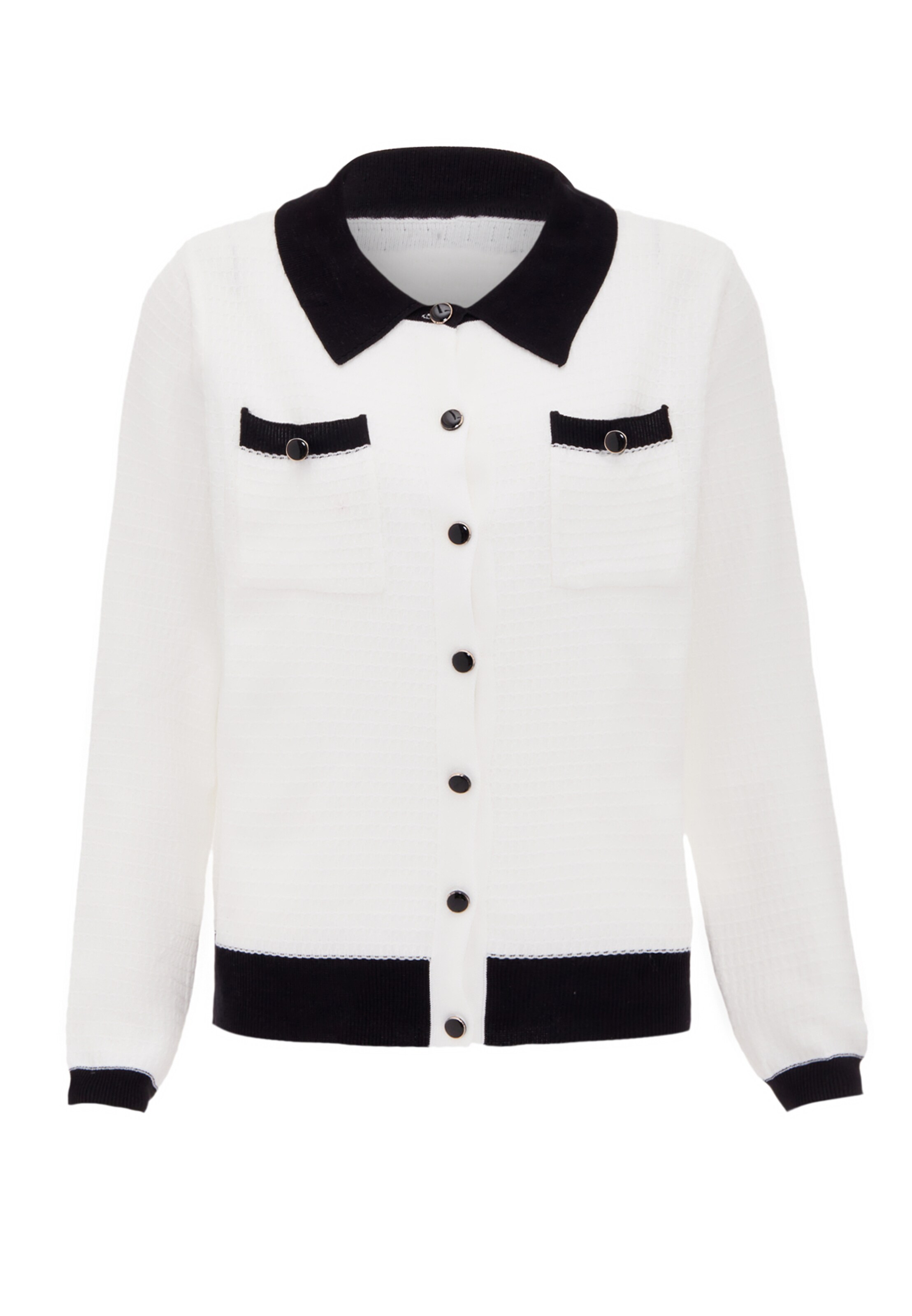 CARNEA Cardigan i hvid: forside