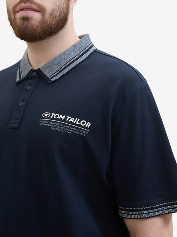 TOM TAILOR Men + Shirt in Blue