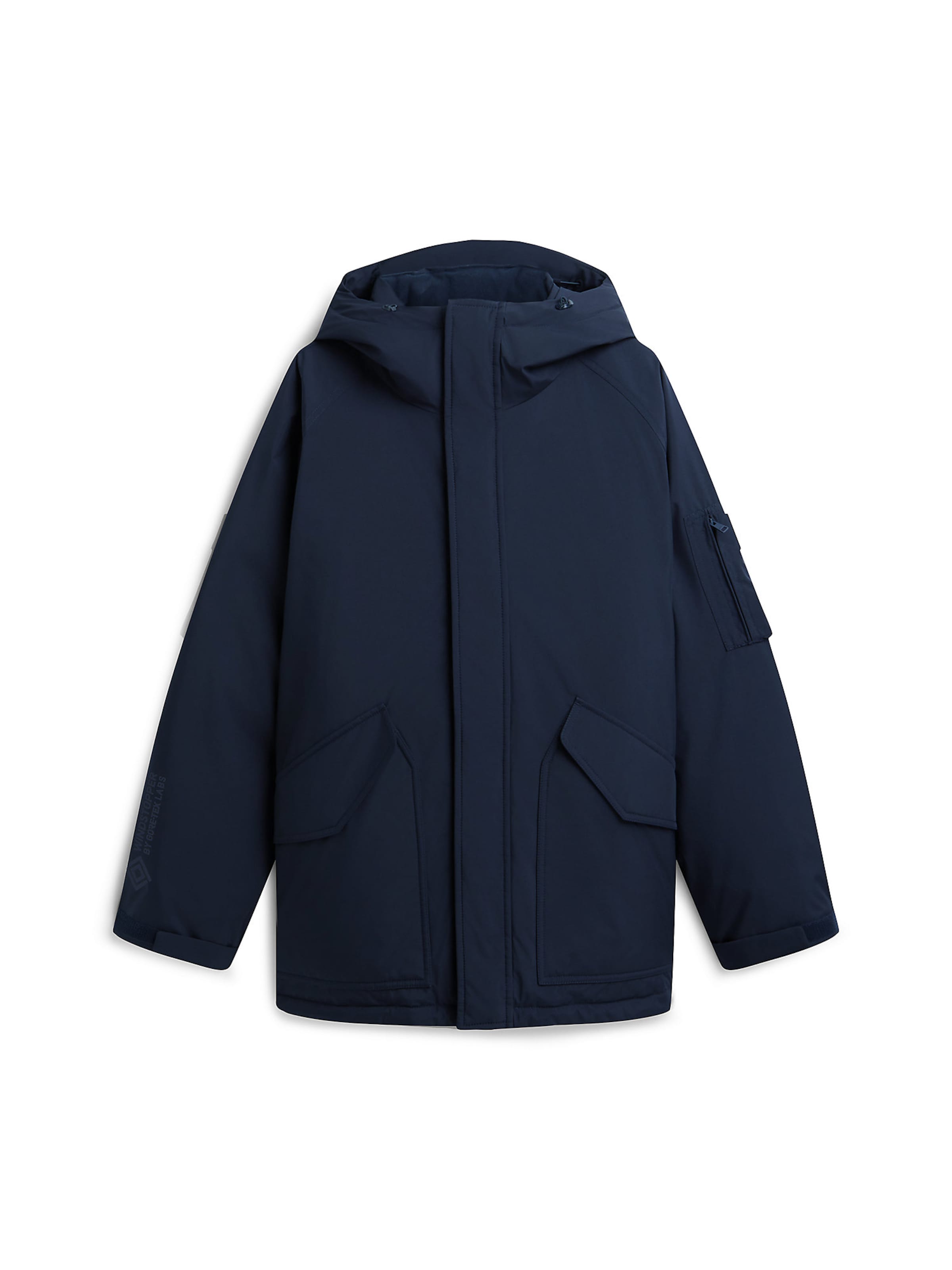 TOMMY HILFIGER Winter Parka in Blue: front