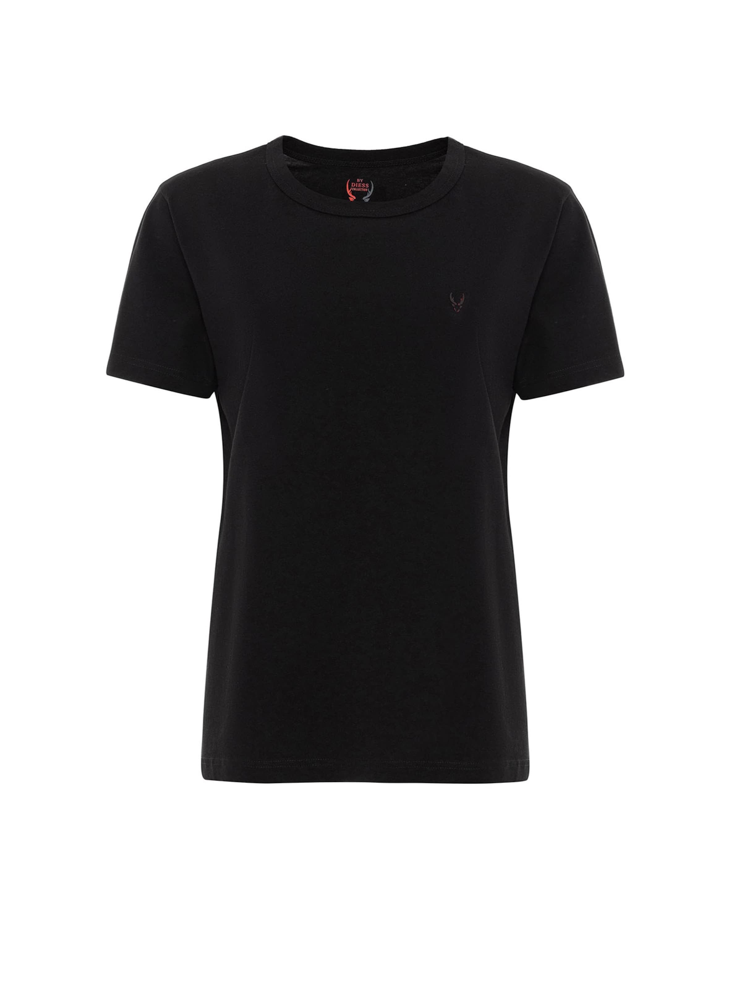 By Diess Collection - Camiseta en negro: frente