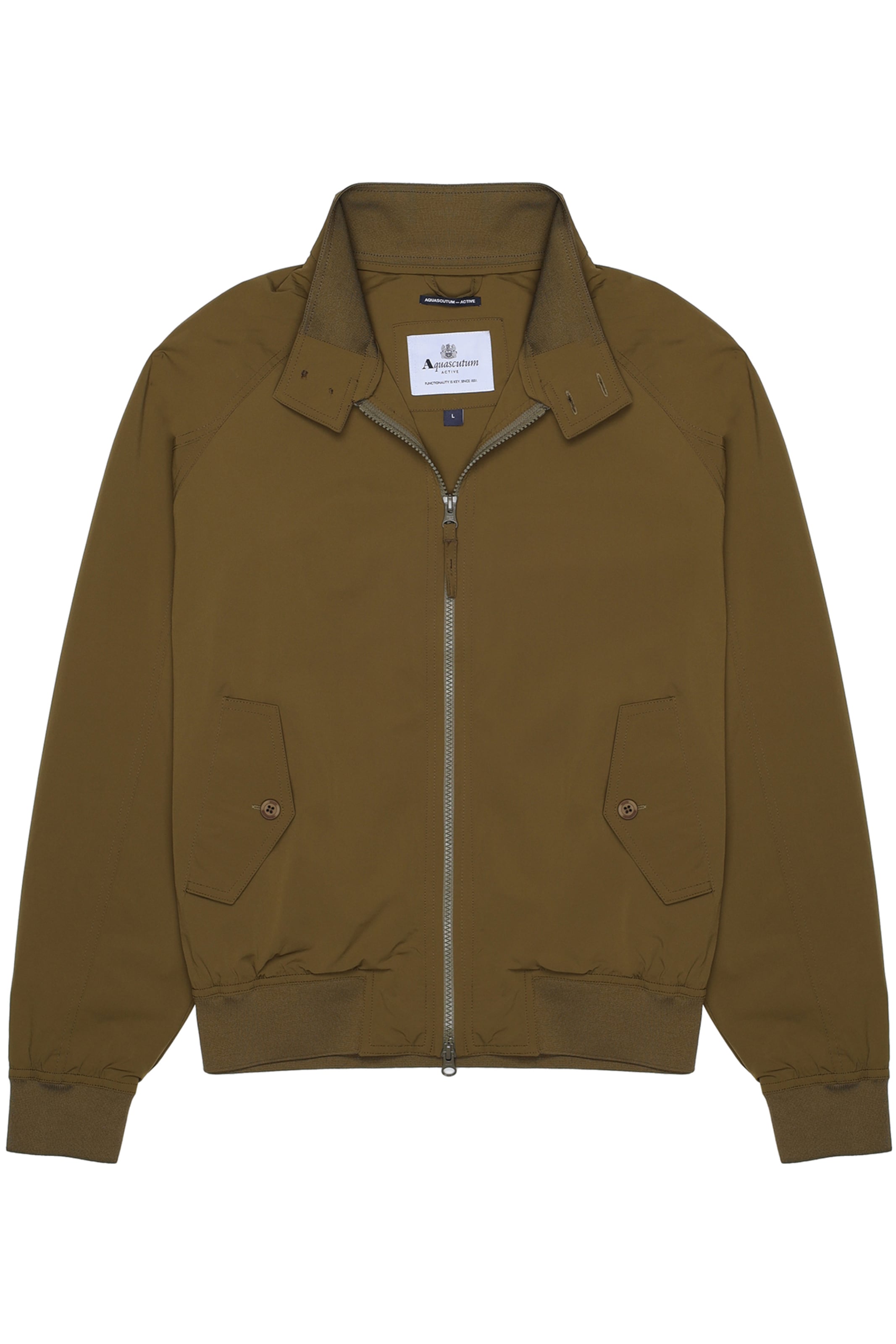 Aquascutum Active Between-Season Jacket in Green: front