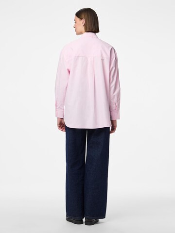 Chemisier 'MELIA ' PIECES en rose