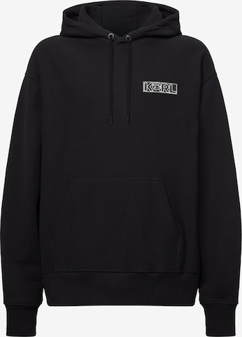 Karl Lagerfeld Sweatshirt ' Ikonik' in Schwarz: predná strana