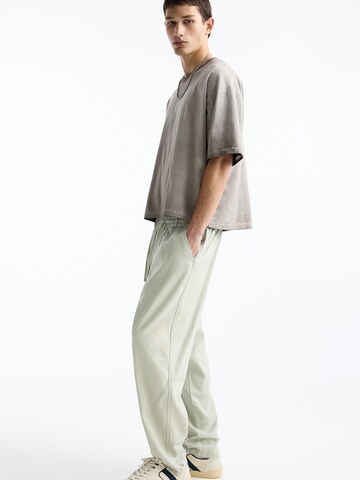 Pull&Bear Loose fit Pants in Green