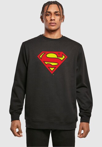 Felpa 'DC Originals - Superman Shield' di ABSOLUTE CULT in nero: frontale