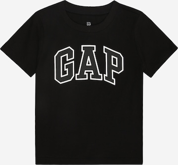 Maglietta di GAP in nero: frontale