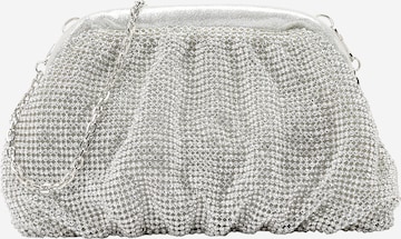 mascara Clutch in Silber