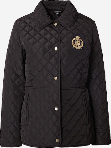 Lauren Ralph Lauren Демисезонная куртка в Черный: спереди