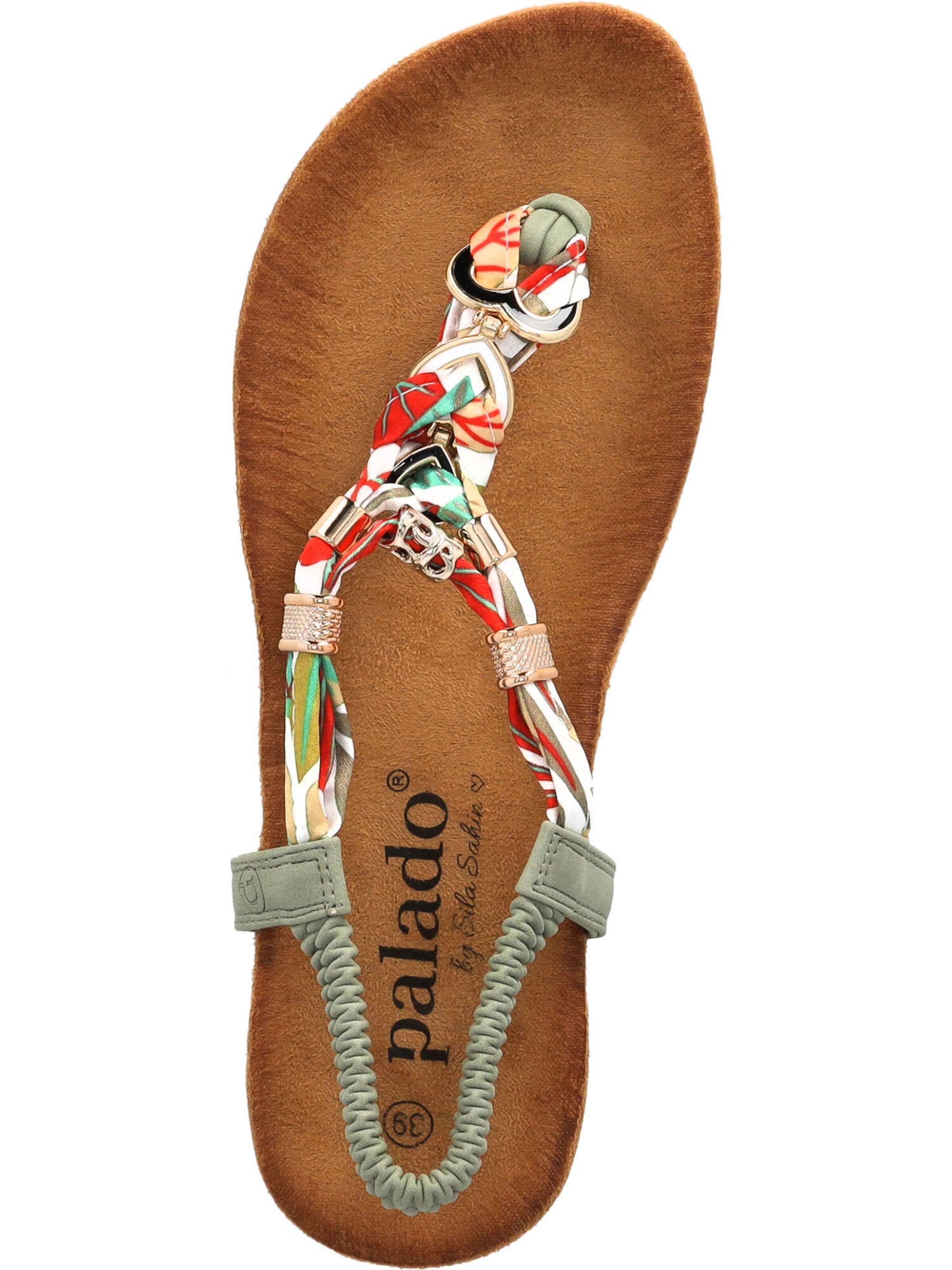 Palado by Sila Sahin Teenslipper 'Jurte' in Groen