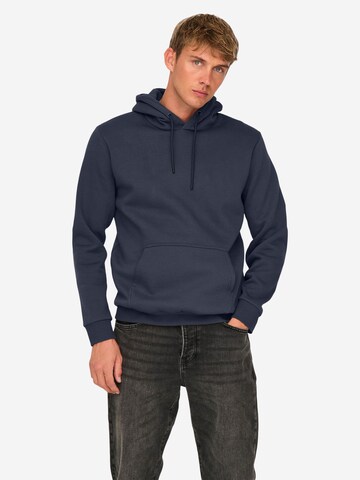 Only & Sons Regular fit Sweatshirt 'Ceres' in Blue