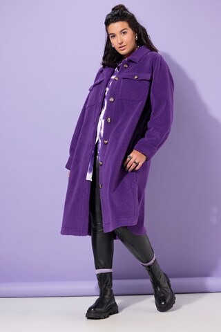 Studio Untold Between-Seasons Coat in Purple