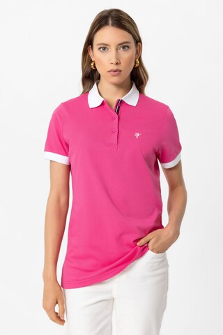 T-shirt ' IVANA ' DENIM CULTURE en rose : devant