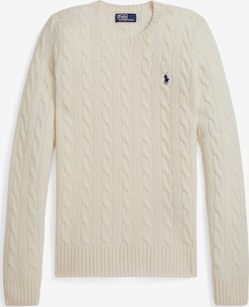 Pull-over Polo Ralph Lauren en beige : devant